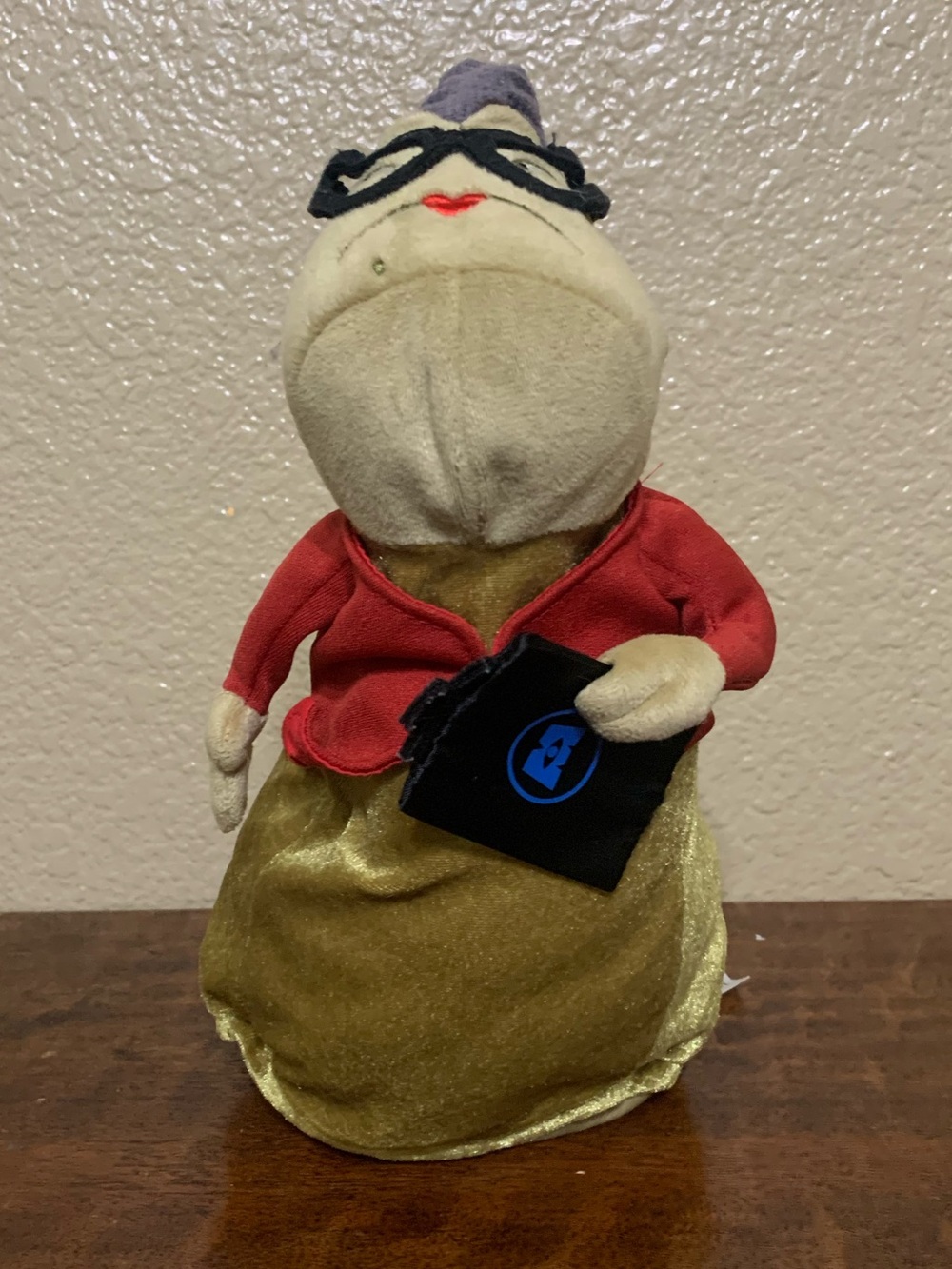 Disney Store Exclusive Pixar Monsters Inc Roz Slug 12”Character Plush